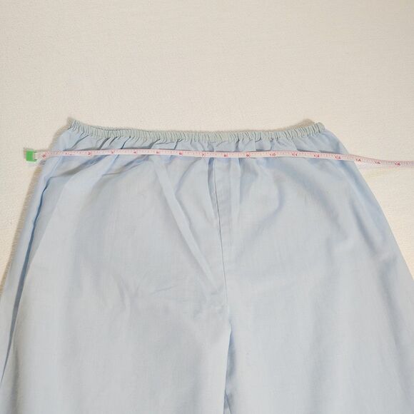 Vtg Asian Plum Blossoms Blue Chinese Embroidered 2 Piece Outfit Set Sz 10 - Picture 6 of 8